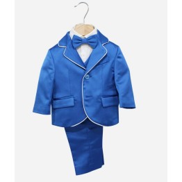 Abito bimbo elegante blu